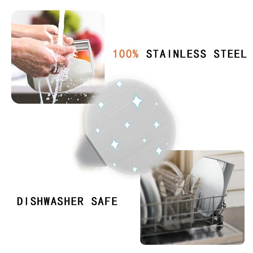 Stainless Steel Smash Burger Press Dropshipping Meat Masher Circular Meat Press Mold for Deli Meats Kitchen Accessories
