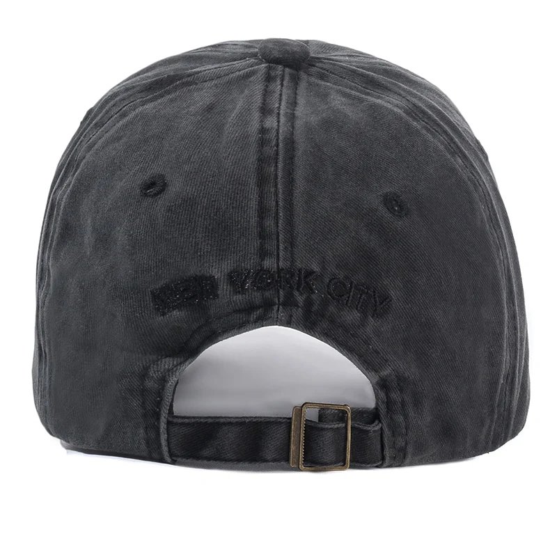 2025 New York Washed Cotton Cap For Men Women Gorras Snapback Caps Baseball Caps Sun protection Casquette Dad Hat Outdoors Cap
