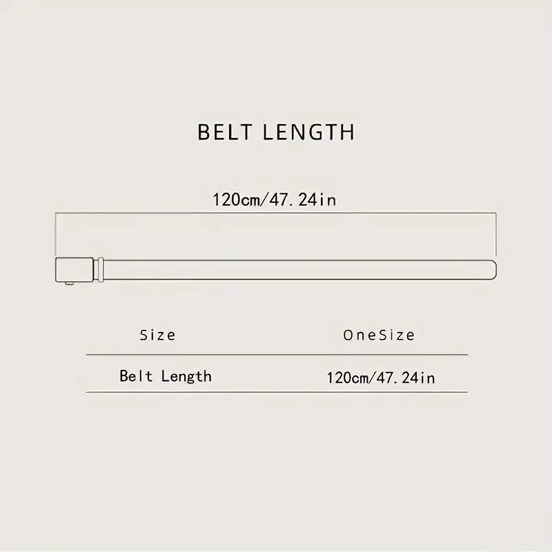 Stylish Men's PU Leather Belt - Fashion Belts for Daily Life, Leisure, Party, Festival, Work, and Business Automatic Buckle