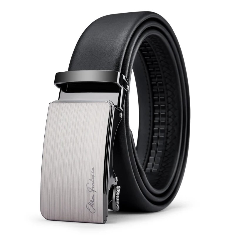 OYIFAN Men Belt Genuine Leather Belt for men Automatic belts Adjustable waistband Business belts 허리띠 OYIFAN Men Belt Genuine Leather Belt for men Automatic belts Adjustable waistband Business belts 허리띠