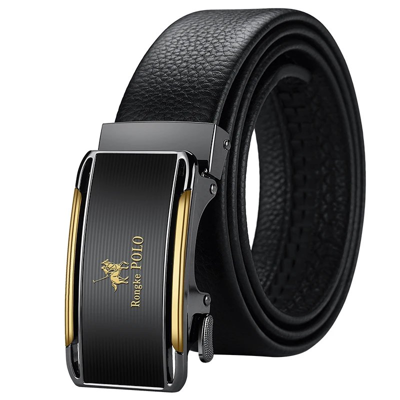 OYIFAN Men Belt Genuine Leather Belt for men Automatic belts Adjustable waistband Business belts 허리띠 OYIFAN Men Belt Genuine Leather Belt for men Automatic belts Adjustable waistband Business belts 허리띠