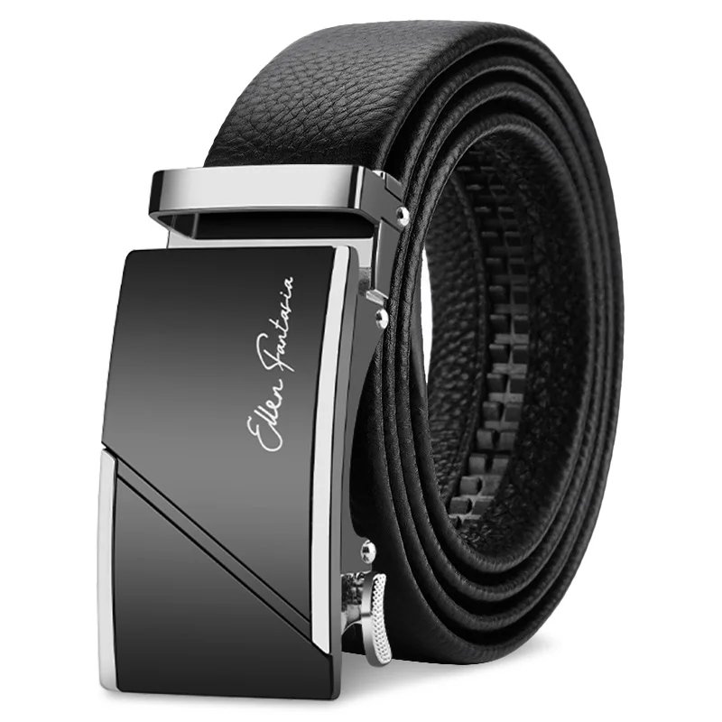 OYIFAN Men Belt Genuine Leather Belt for men Automatic belts Adjustable waistband Business belts 허리띠 OYIFAN Men Belt Genuine Leather Belt for men Automatic belts Adjustable waistband Business belts 허리띠