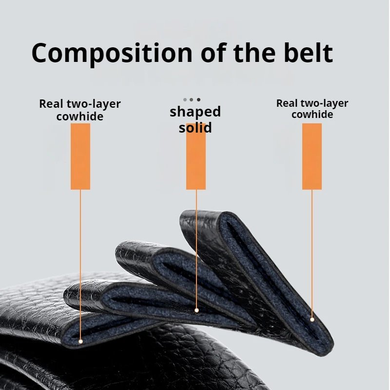 OYIFAN Men Belt Genuine Leather Belt for men Automatic belts Adjustable waistband Business belts 허리띠 OYIFAN Men Belt Genuine Leather Belt for men Automatic belts Adjustable waistband Business belts 허리띠