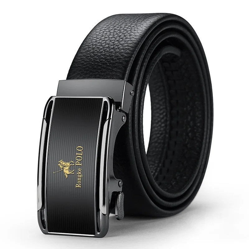 OYIFAN Men Belt Genuine Leather Belt for men Automatic belts Adjustable waistband Business belts 허리띠 OYIFAN Men Belt Genuine Leather Belt for men Automatic belts Adjustable waistband Business belts 허리띠