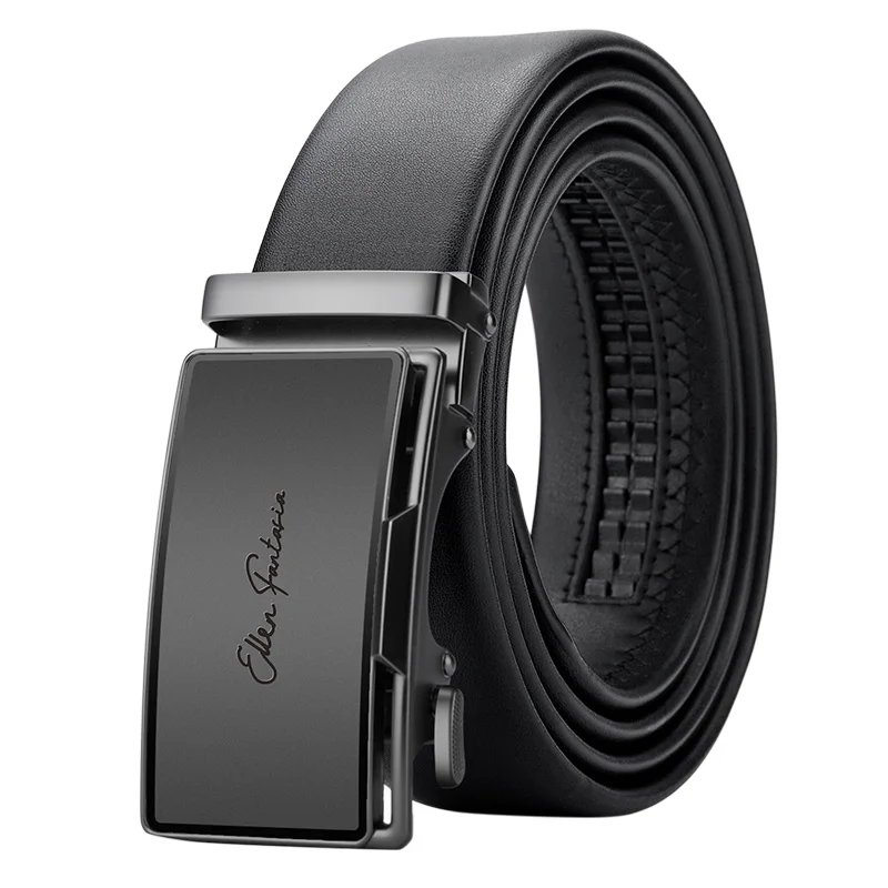 OYIFAN Men Belt Genuine Leather Belt for men Automatic belts Adjustable waistband Business belts 허리띠 OYIFAN Men Belt Genuine Leather Belt for men Automatic belts Adjustable waistband Business belts 허리띠