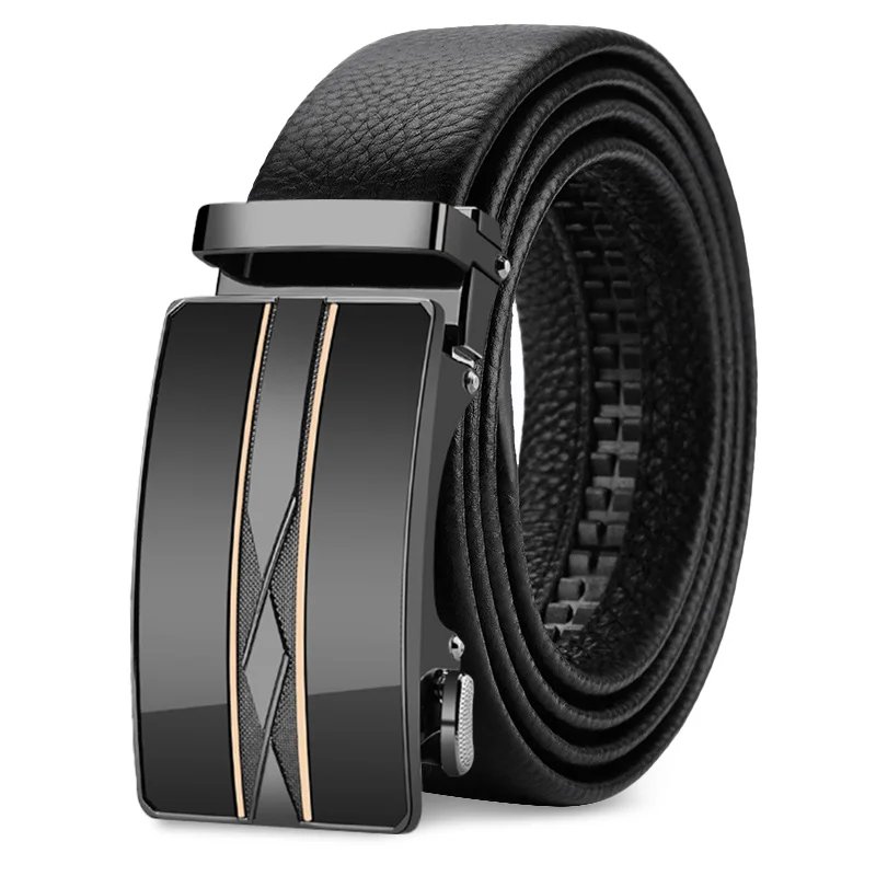 OYIFAN Men Belt Genuine Leather Belt for men Automatic belts Adjustable waistband Business belts 허리띠 OYIFAN Men Belt Genuine Leather Belt for men Automatic belts Adjustable waistband Business belts 허리띠