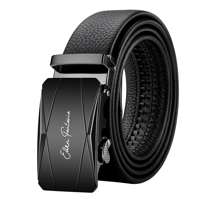 OYIFAN Men Belt Genuine Leather Belt for men Automatic belts Adjustable waistband Business belts 허리띠 OYIFAN Men Belt Genuine Leather Belt for men Automatic belts Adjustable waistband Business belts 허리띠