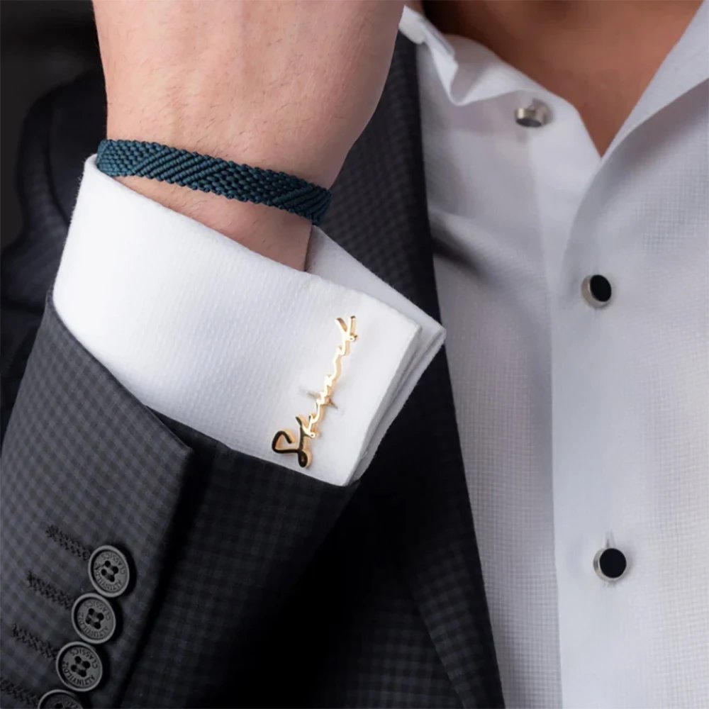 Personalized Customized Name Cufflinks