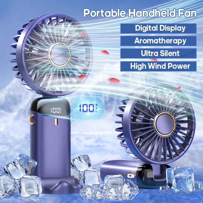 USB Handheld Foldable Mini Fan