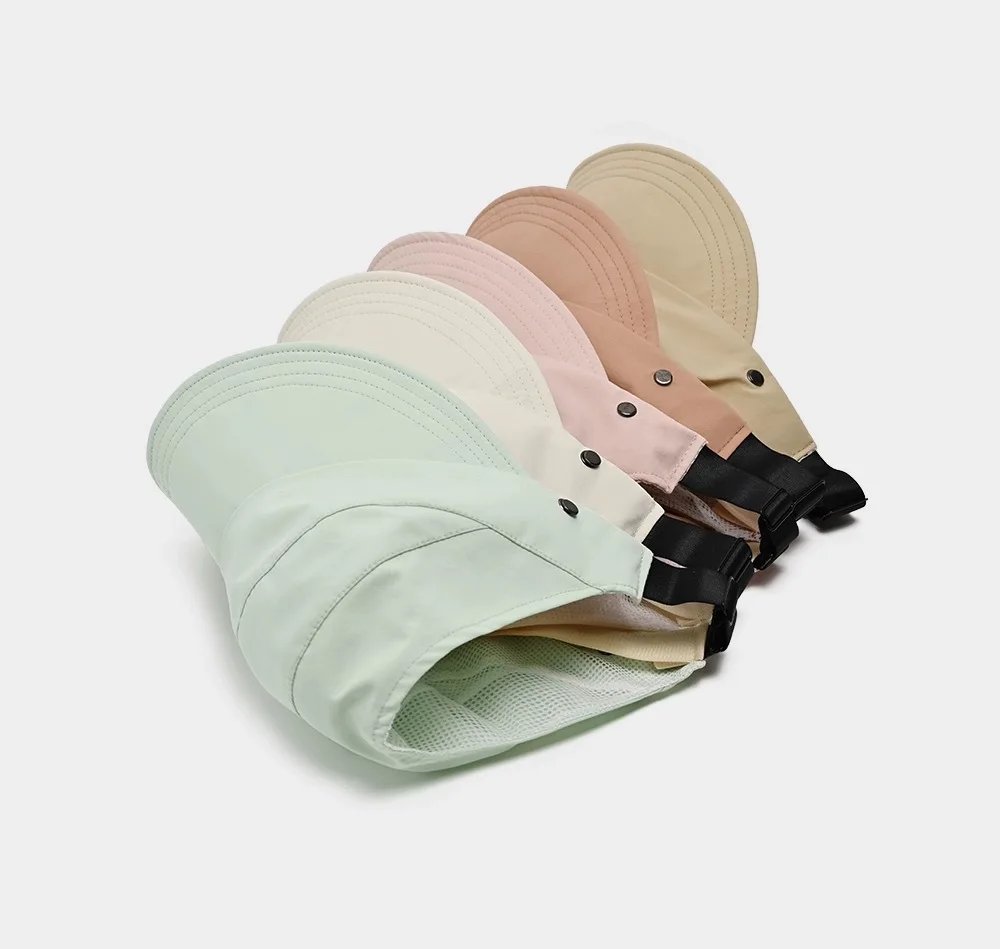 Quick Dry Hat Summer Empty Cap Women's Upgrade Can Hang Mask Outdoor Visor Thin Quick Dry Sunscreen Hat