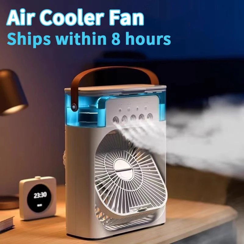 3 In 1 Portable Mini Air Cooler Fan