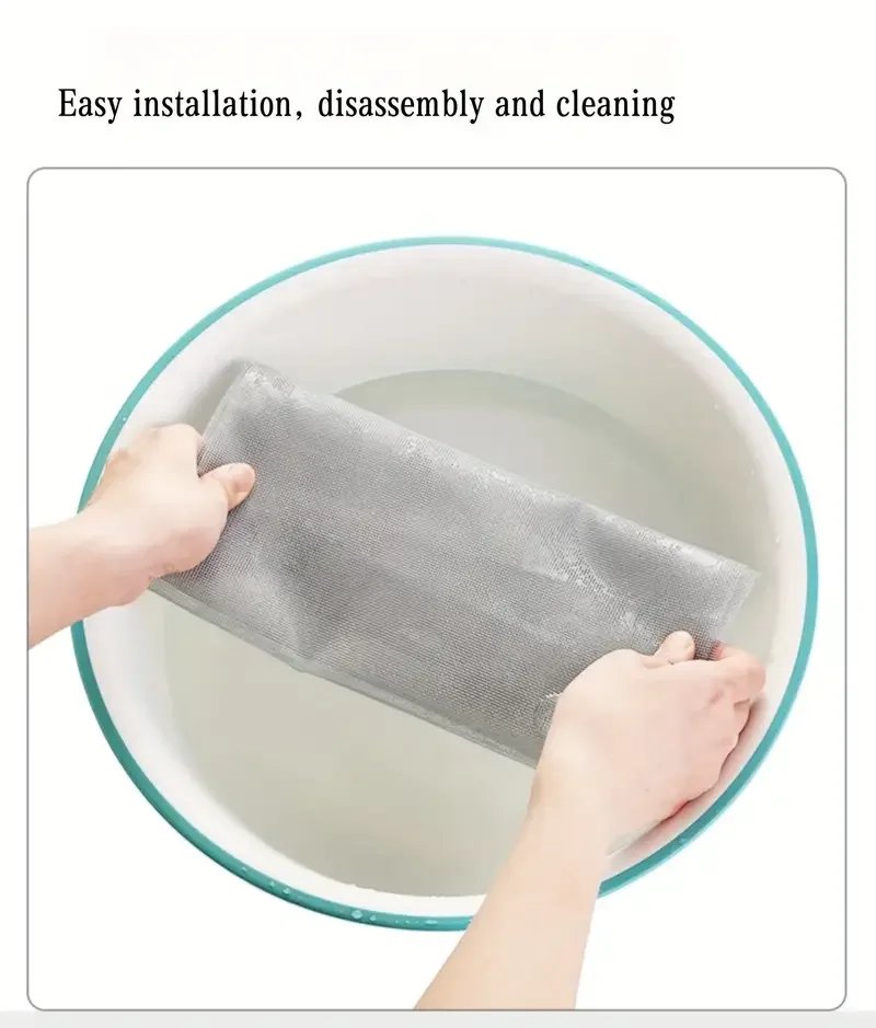 Summer mosquito proof door and window screens, available in various sizes (white)