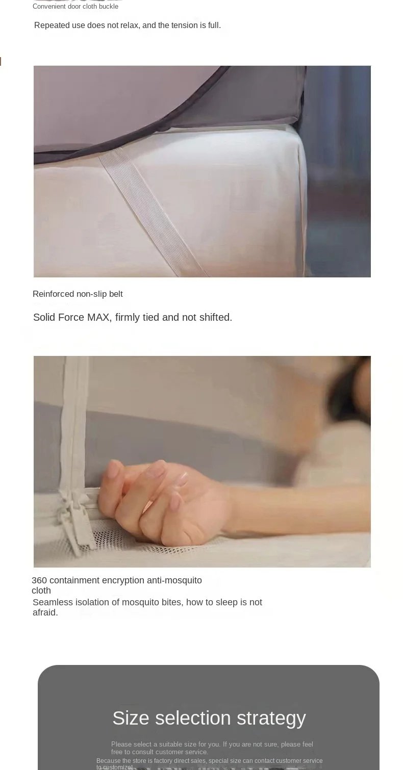New Mosquito Net, No Installation Required, No Bracket, Integrated Summer Mosquito Net, Room Decoration, Room Decoration, Cheap New Mosquito Net, No Installation Required, No Bracket, Integrated Summer Mosquito Net, Room Decoration, Room Decoration, Cheap