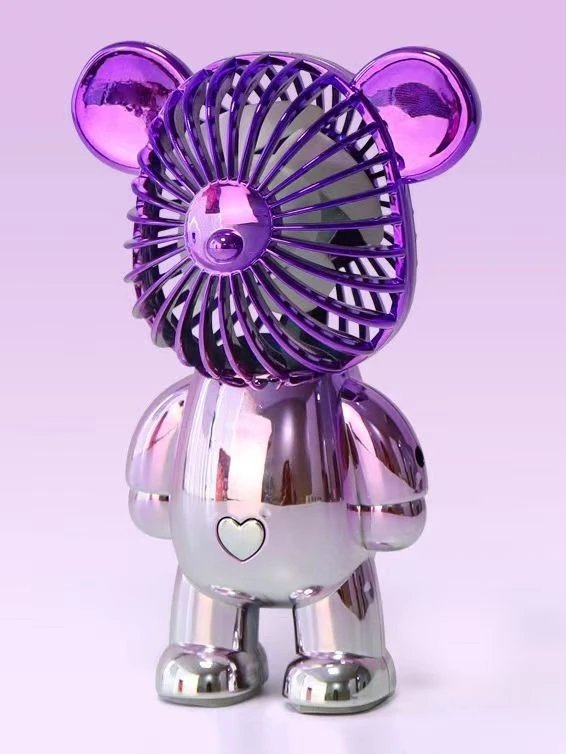 Silvery-purple