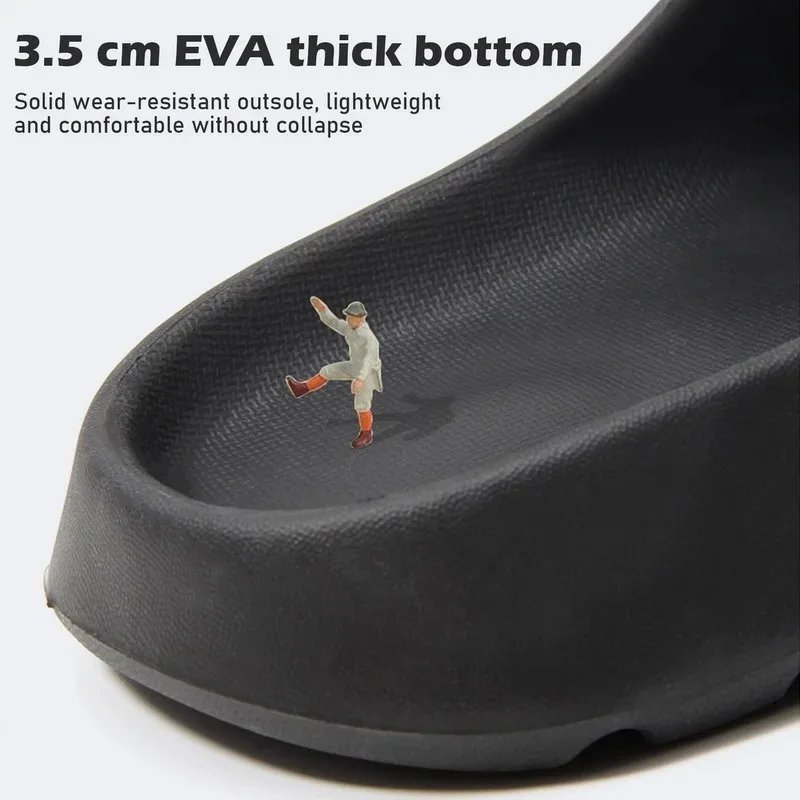 Fashion Brand Women Slippers Summer Classic Sports Sandals Men Casual EVA Flat Slippers Unisex Outdoor Indoor Shoes