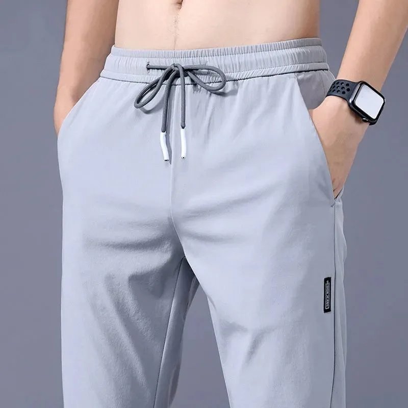 2023 Summer Ice Silk Men's Pants