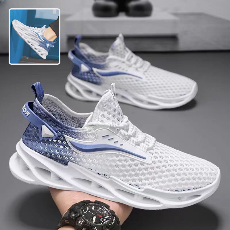 Men's Lace-up Hollow-sole  Sneakers