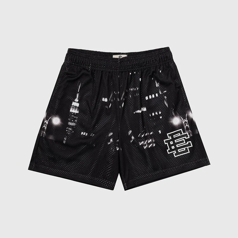 EE Eric Emanuel Men Beach Board Shorts fitness Training Workout Sport Short Pants Women Summer Gym Jogging Mesh Casual Shorts