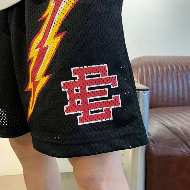 EE Eric Emanuel Men Beach Board Shorts fitness Training Workout Sport Short Pants Women Summer Gym Jogging Mesh Casual Shorts