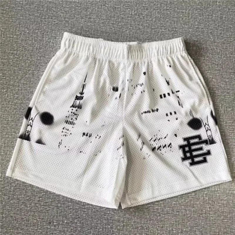 EE Eric Emanuel Men Beach Board Shorts fitness Training Workout Sport Short Pants Women Summer Gym Jogging Mesh Casual Shorts