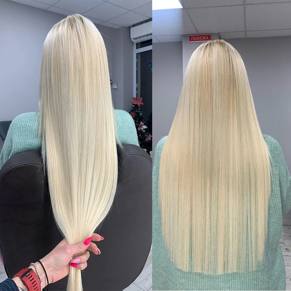 Bone Straight Hair Bundles Salon Natural Hair Extensions Fake Fibers Super Long Synthetic Yaki Straight Hair Weaving Full to End Bone Straight Hair Bundles Salon Natural Hair Extensions Fake Fibers Super Long Synthetic Yaki Straight Hair Weaving Full to End
