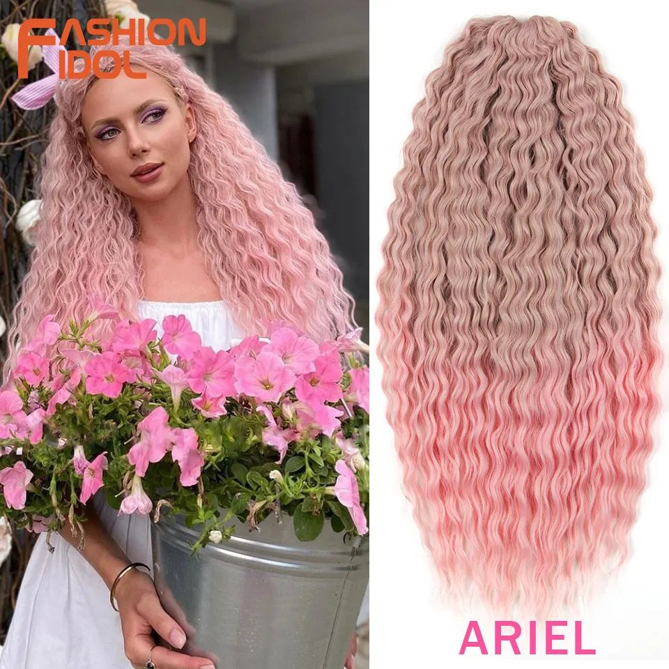 Ariel Curl Ombre Crochet Braid Hair