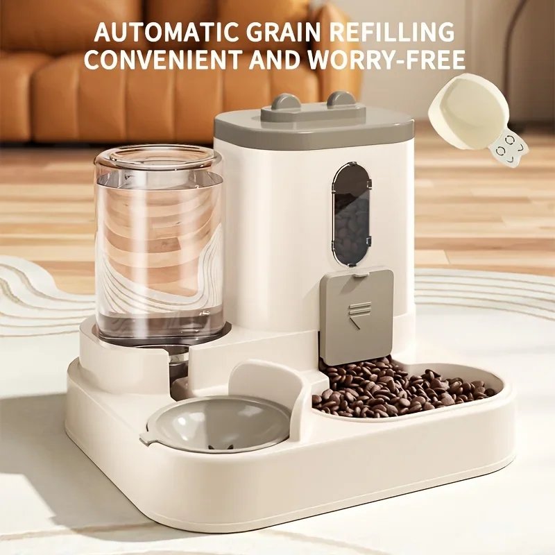 Cat Water and Food Dispenser