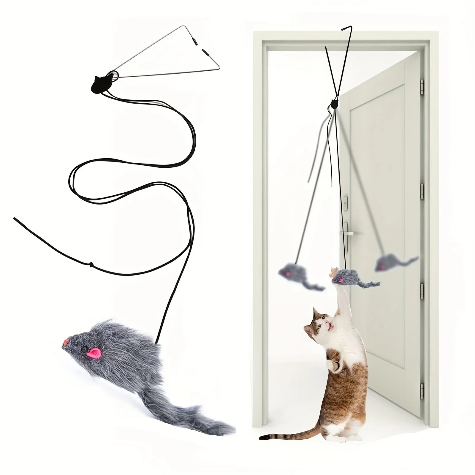 Door Hanging Stress Relieve Cat Toy