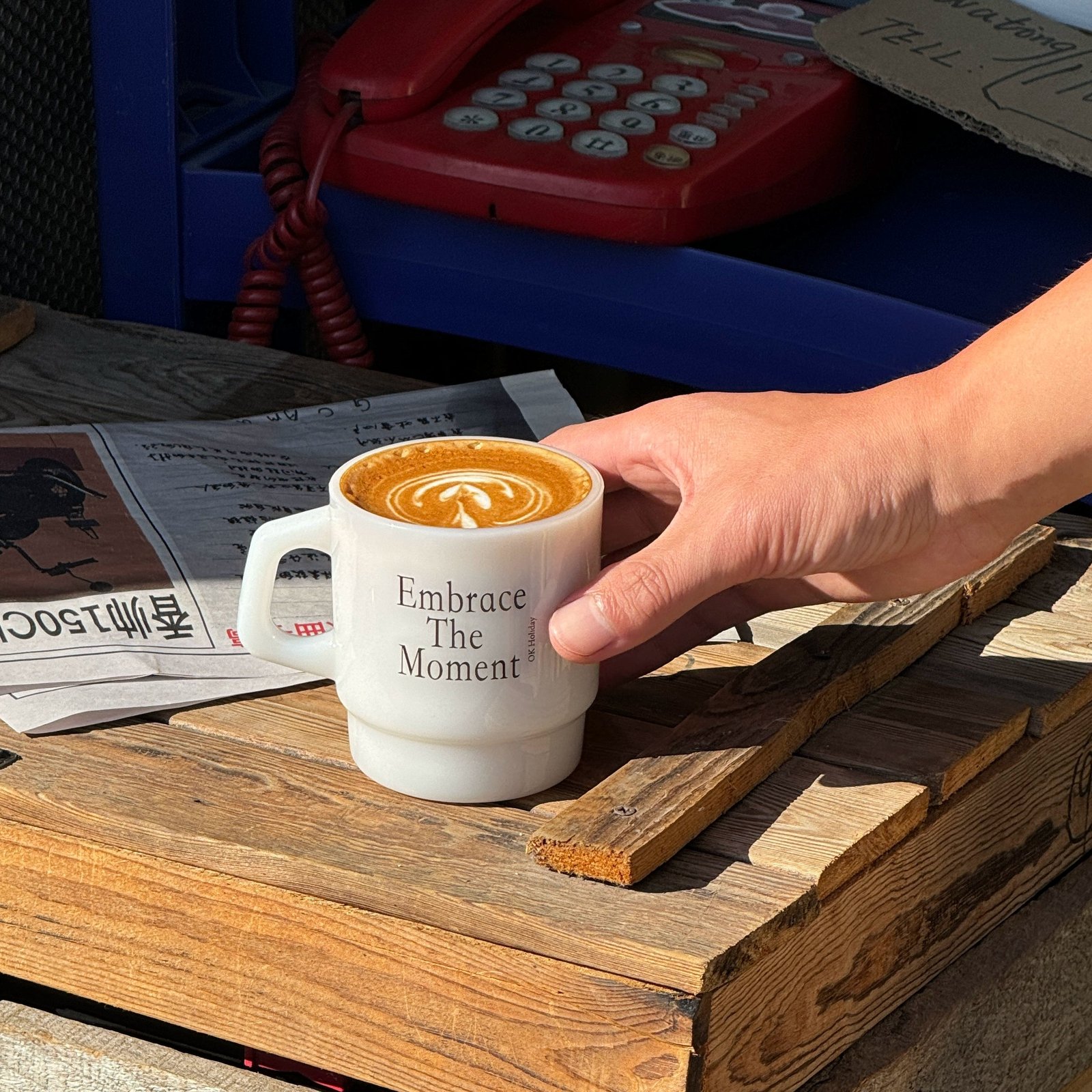 Vintage Jade Coffee Mug - Image 2