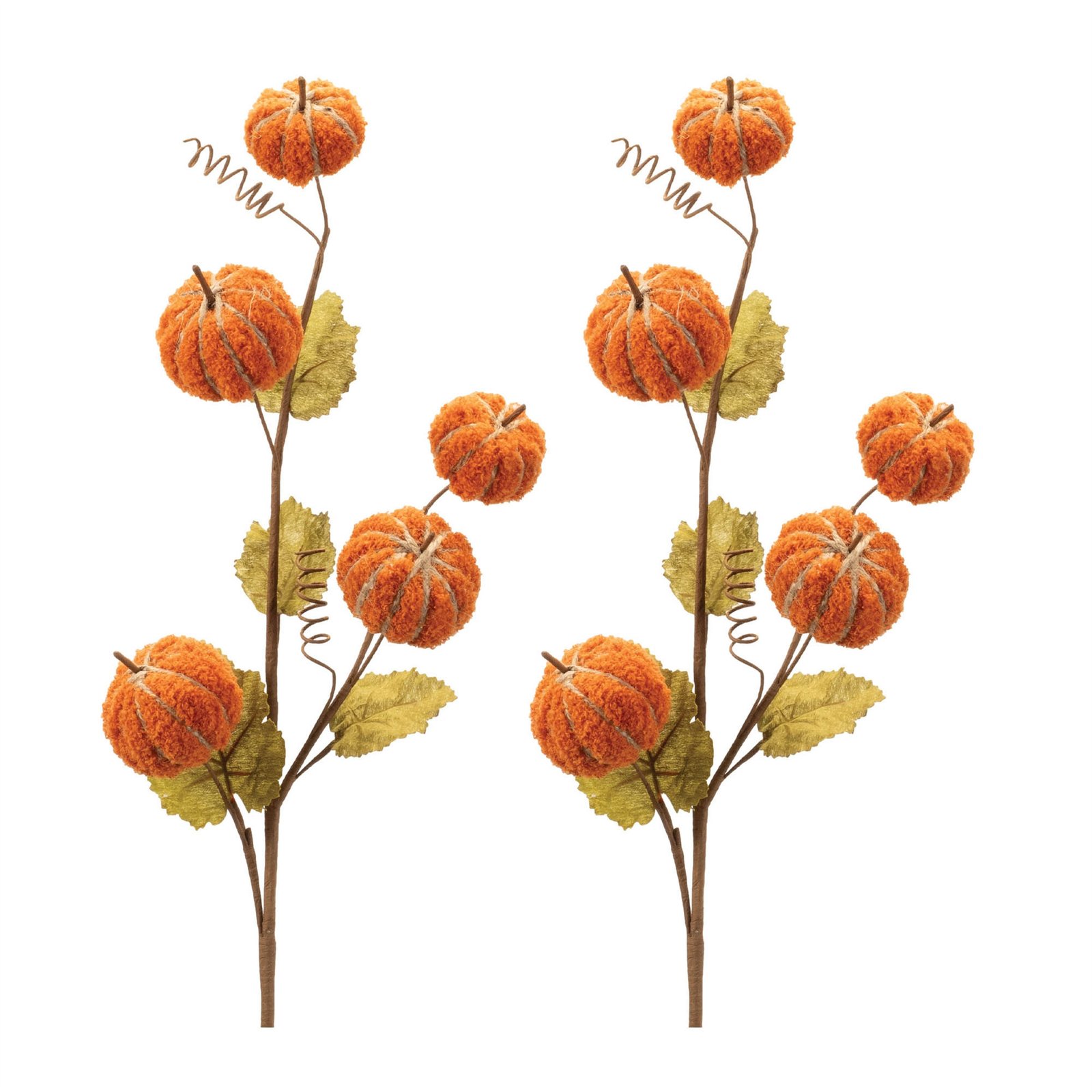 Pumpkin Accent Wreath Sprays - Image 5