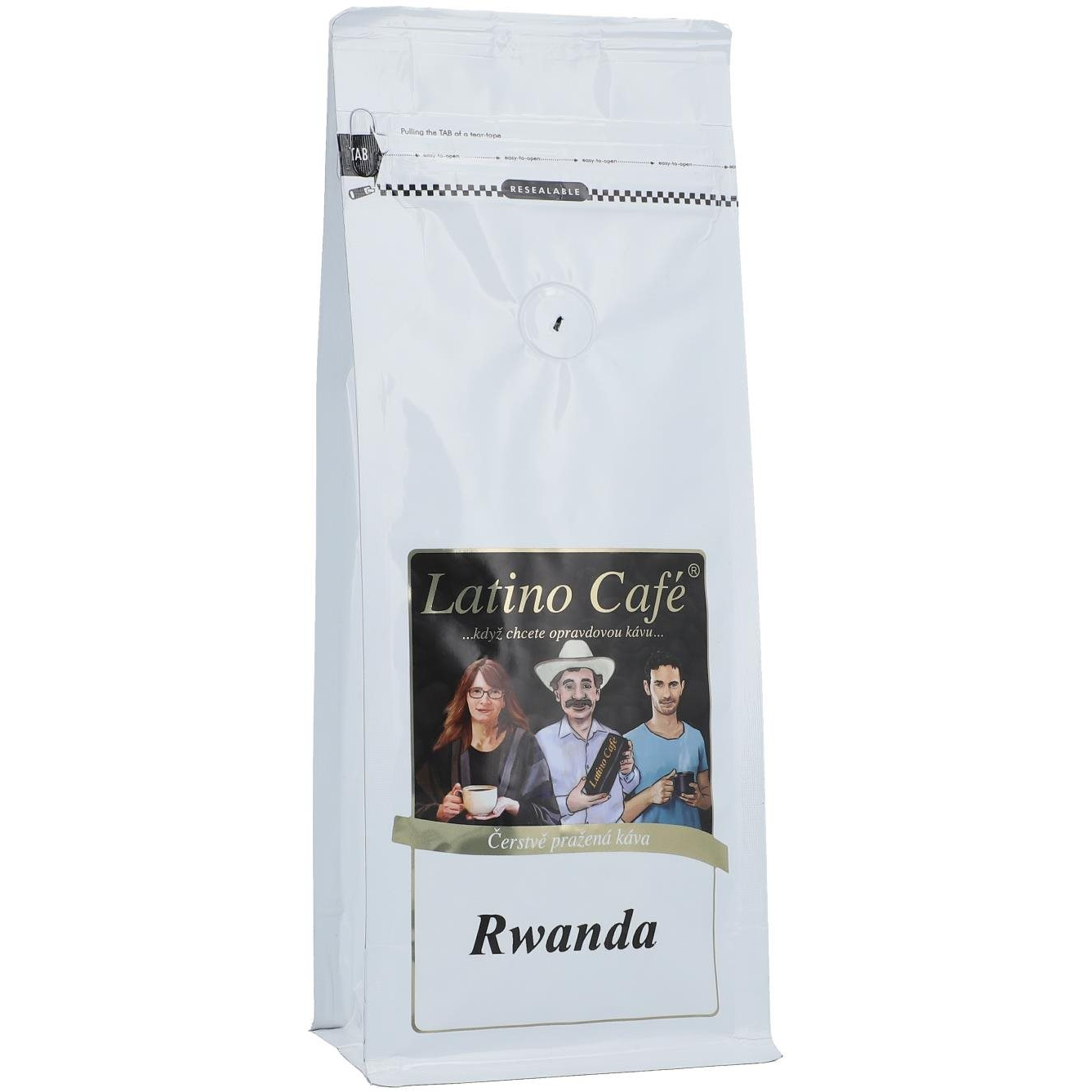 Latino Café Coffee Rwanda, beans 1kg (00165)