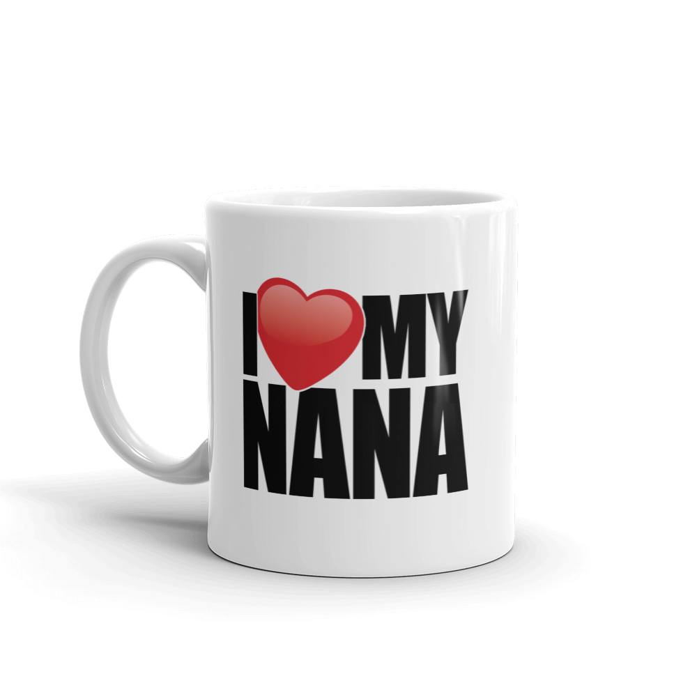 I Love My Nana Coffee Mug - Image 4