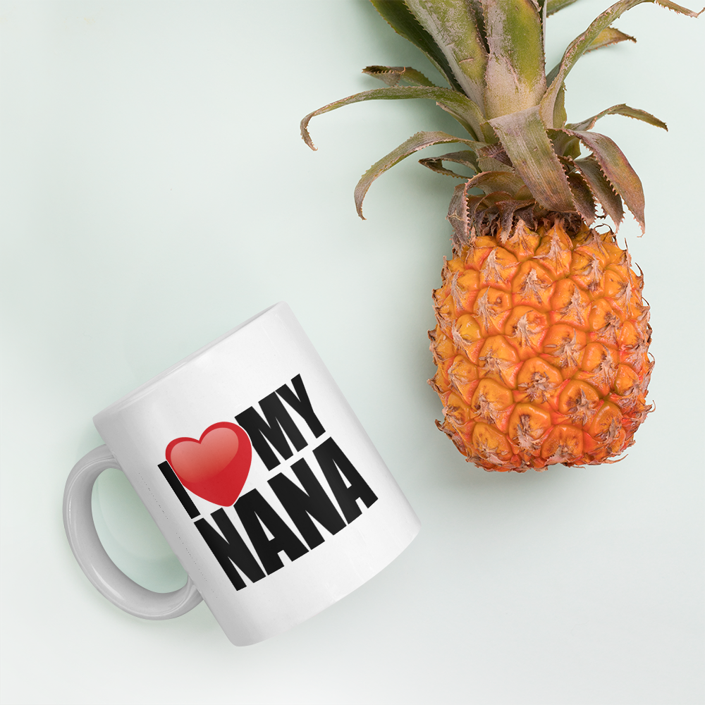 I Love My Nana Coffee Mug - Image 5