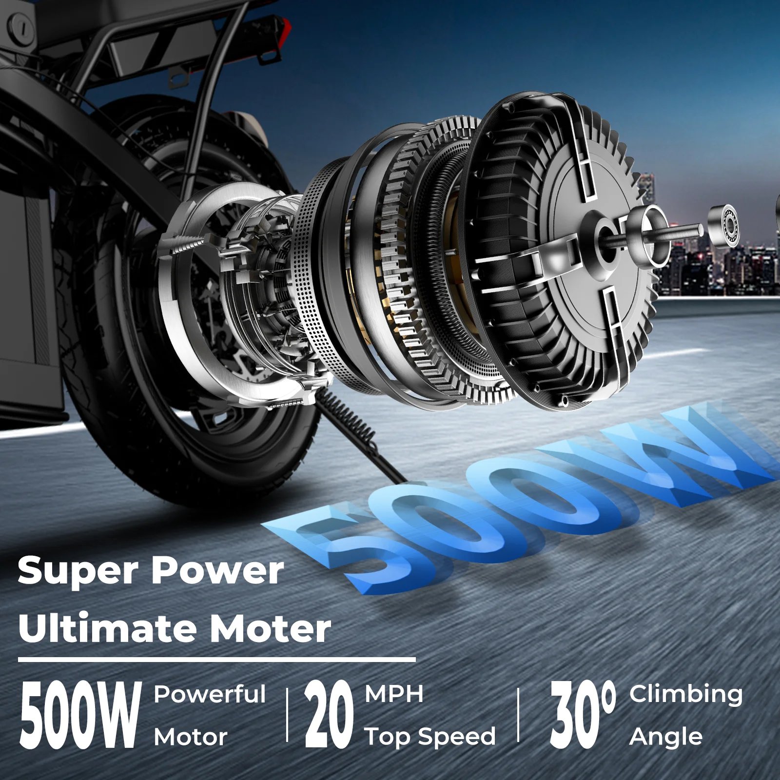 LELEKUAI 500W Adult Electric Bike, 20 MPH, 48V 12Ah Removable Battery, 14 Inch Folding Electric Bike, Multi-Shock Absorption LELEKUAI 500W Adult Electric Bike, 20 MPH, 48V 12Ah Removable Battery, 14 Inch Folding Electric Bike, Multi-Shock Absorption