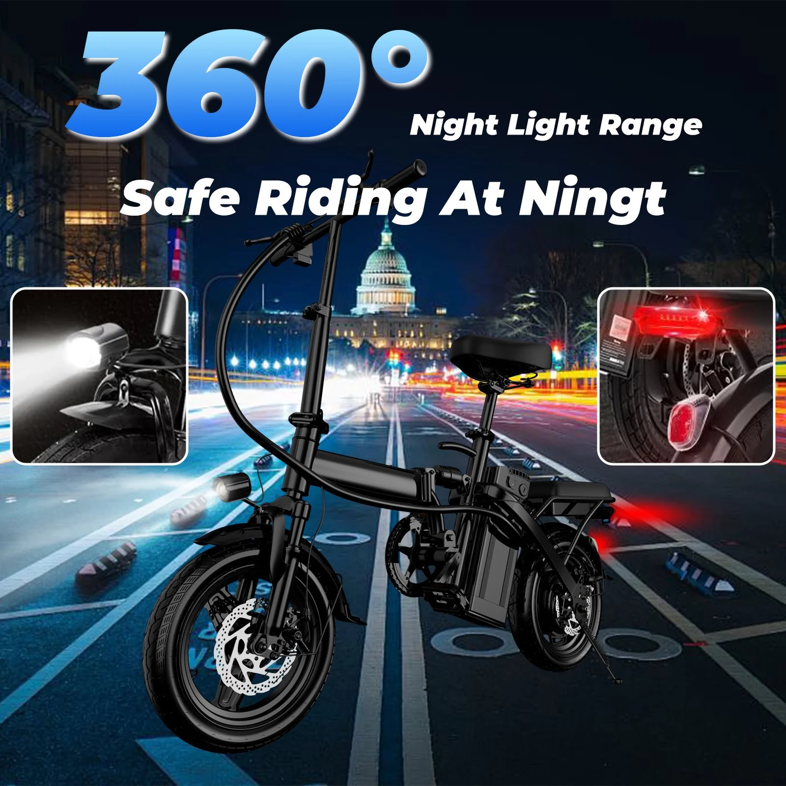 LELEKUAI 500W Adult Electric Bike - Image 6