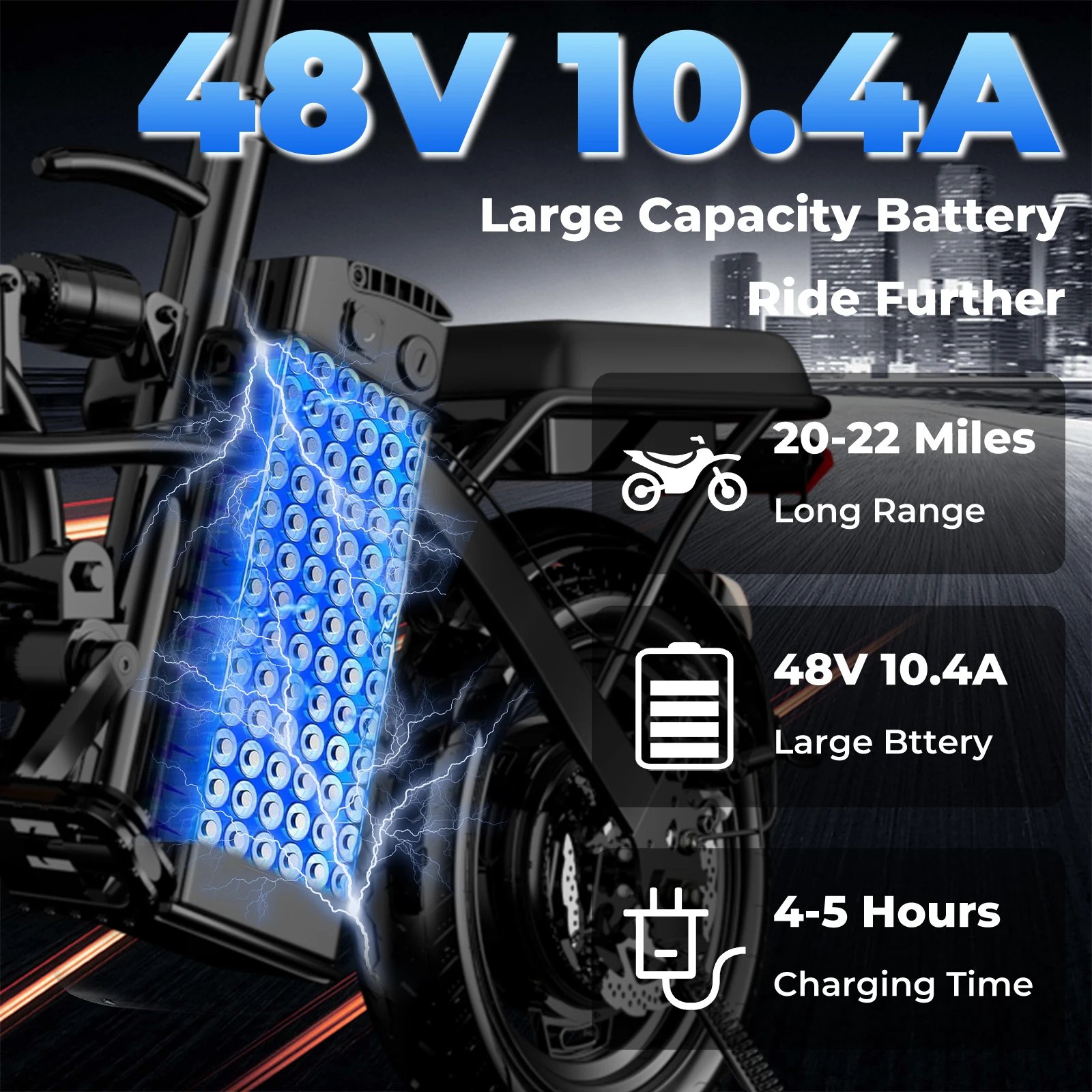 LELEKUAI 500W Adult Electric Bike - Image 3