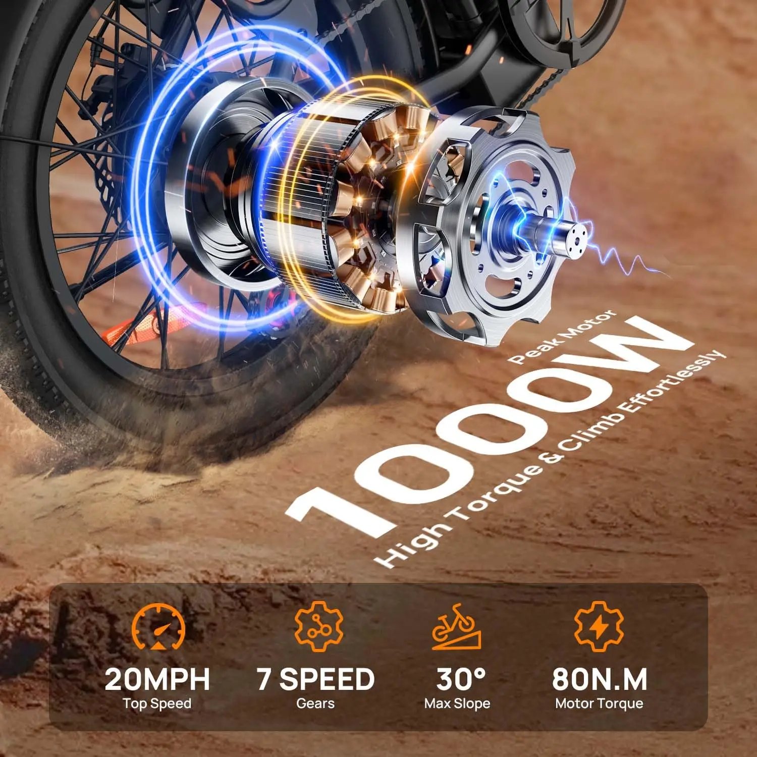 URLIFE E20 Electric Bike - Image 2