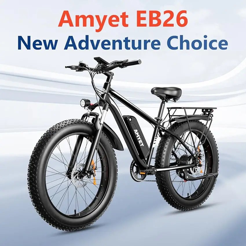AMYET EB26 1000W Fat Tire E-Bike - Image 2