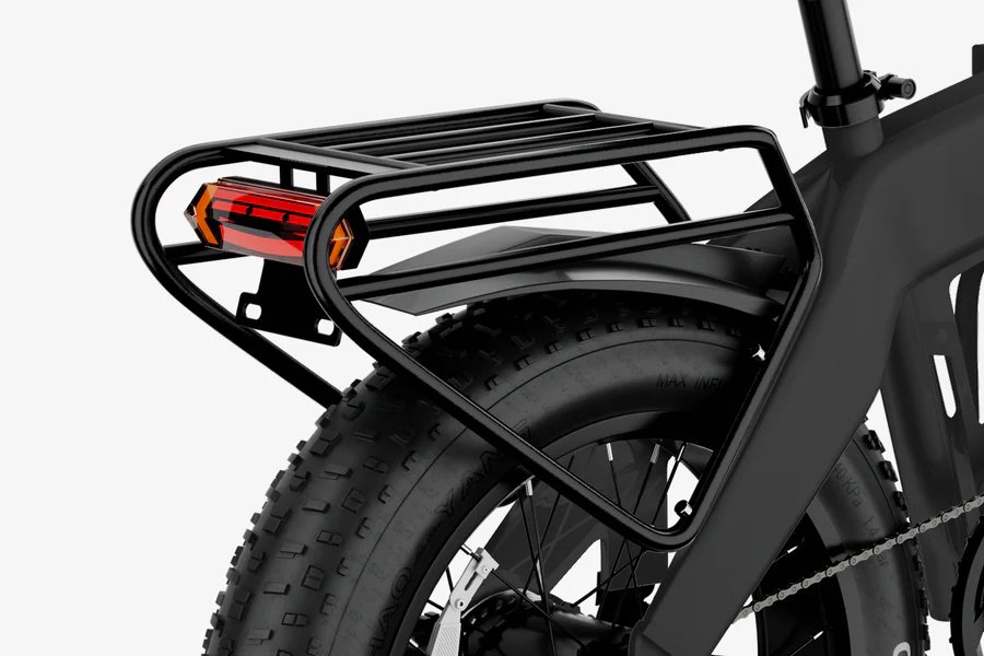 Luckeep X1 LIte Fold Electric Bike 1400W Peak Motor 48V15AH Removable Battery E Bike 20 Inch Fat Tire Commuter Electric Bicycle