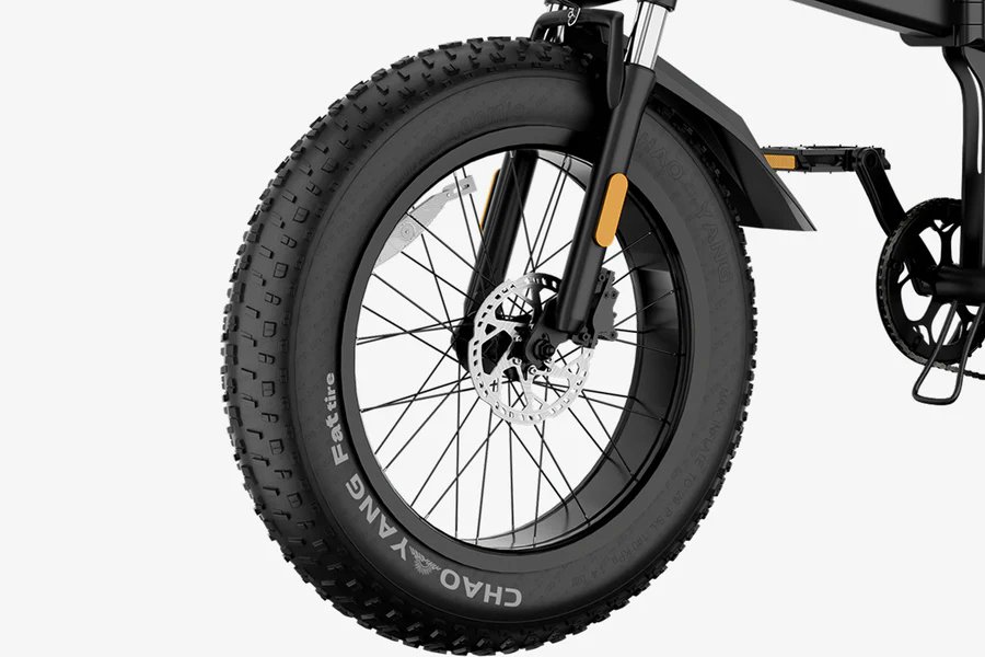 Luckeep X1 LIte Fold Electric Bike 1400W Peak Motor 48V15AH Removable Battery E Bike 20 Inch Fat Tire Commuter Electric Bicycle