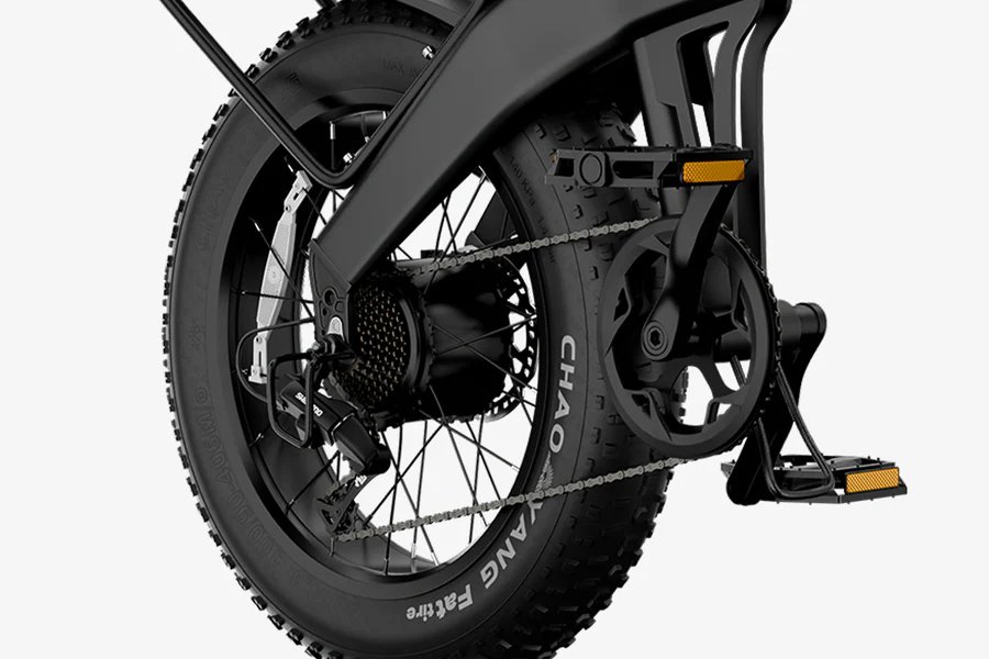 Luckeep X1 LIte Fold Electric Bike 1400W Peak Motor 48V15AH Removable Battery E Bike 20 Inch Fat Tire Commuter Electric Bicycle