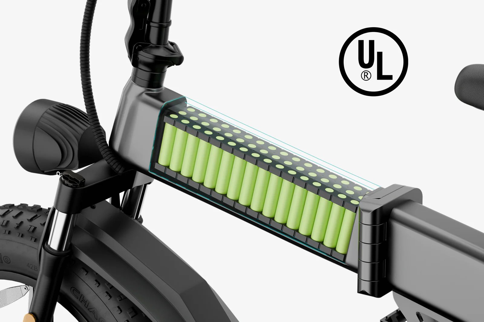 Luckeep X1 LIte Fold Electric Bike 1400W Peak Motor 48V15AH Removable Battery E Bike 20 Inch Fat Tire Commuter Electric Bicycle