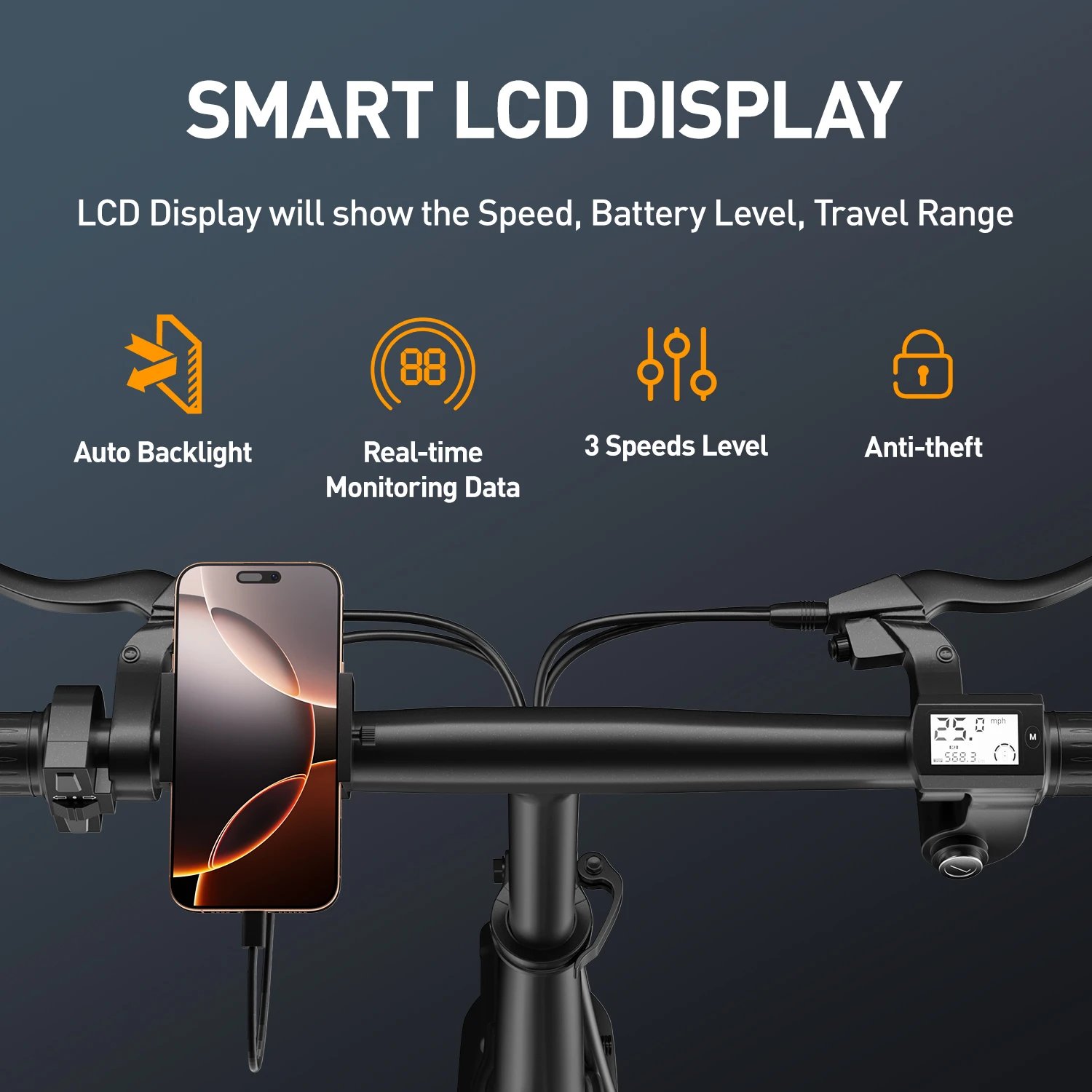 Electric Motorcycles Bike For Adults, 48V 20AH/15AH/10Ah Ebikes 500W Brushless Motor 14'' Tires Folding Electric Bicycles