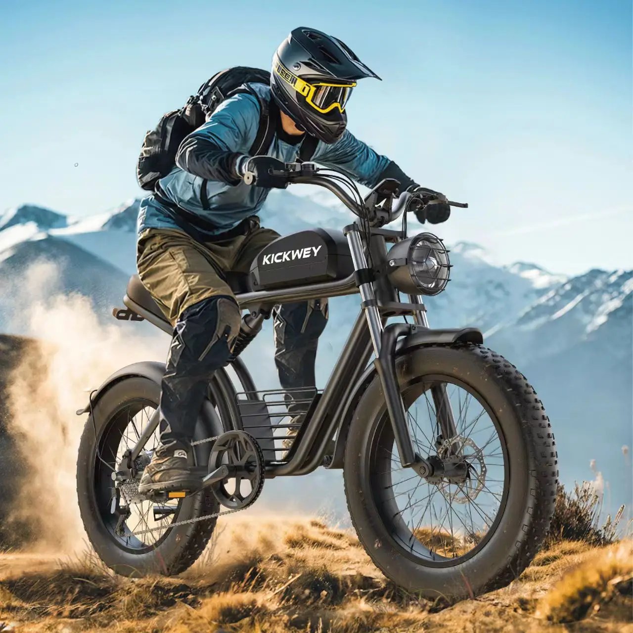 Kickwey K7 1500W Fat Tire E-Bike