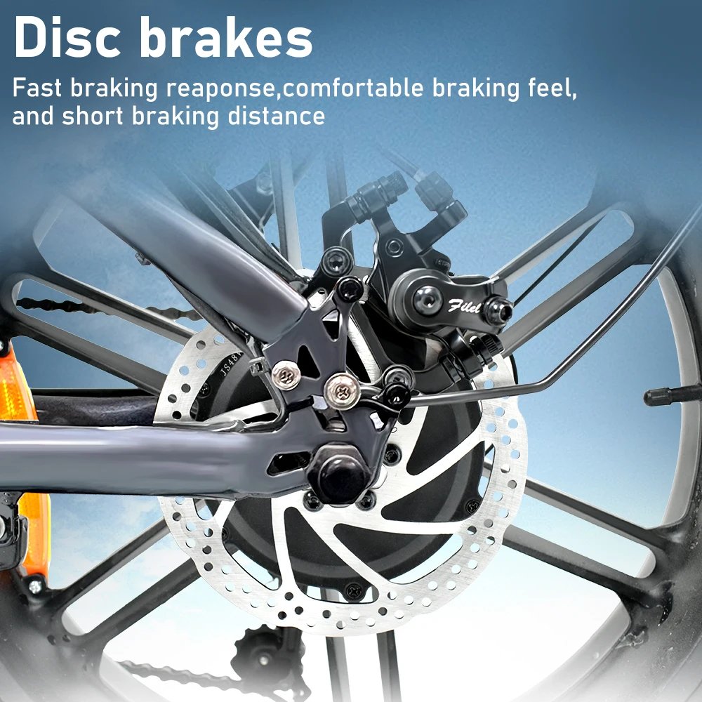 Deepower Electric Bike QS7 1000W 48V 60AH 20 Inch Fat Tire Ebike for Adults Mountain Off-Road Dual Batteries Electric Bicycle