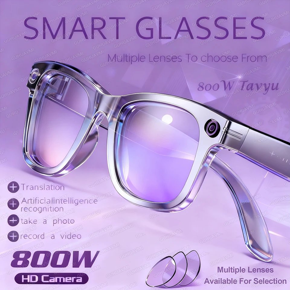 AI Camera Smart Glasses