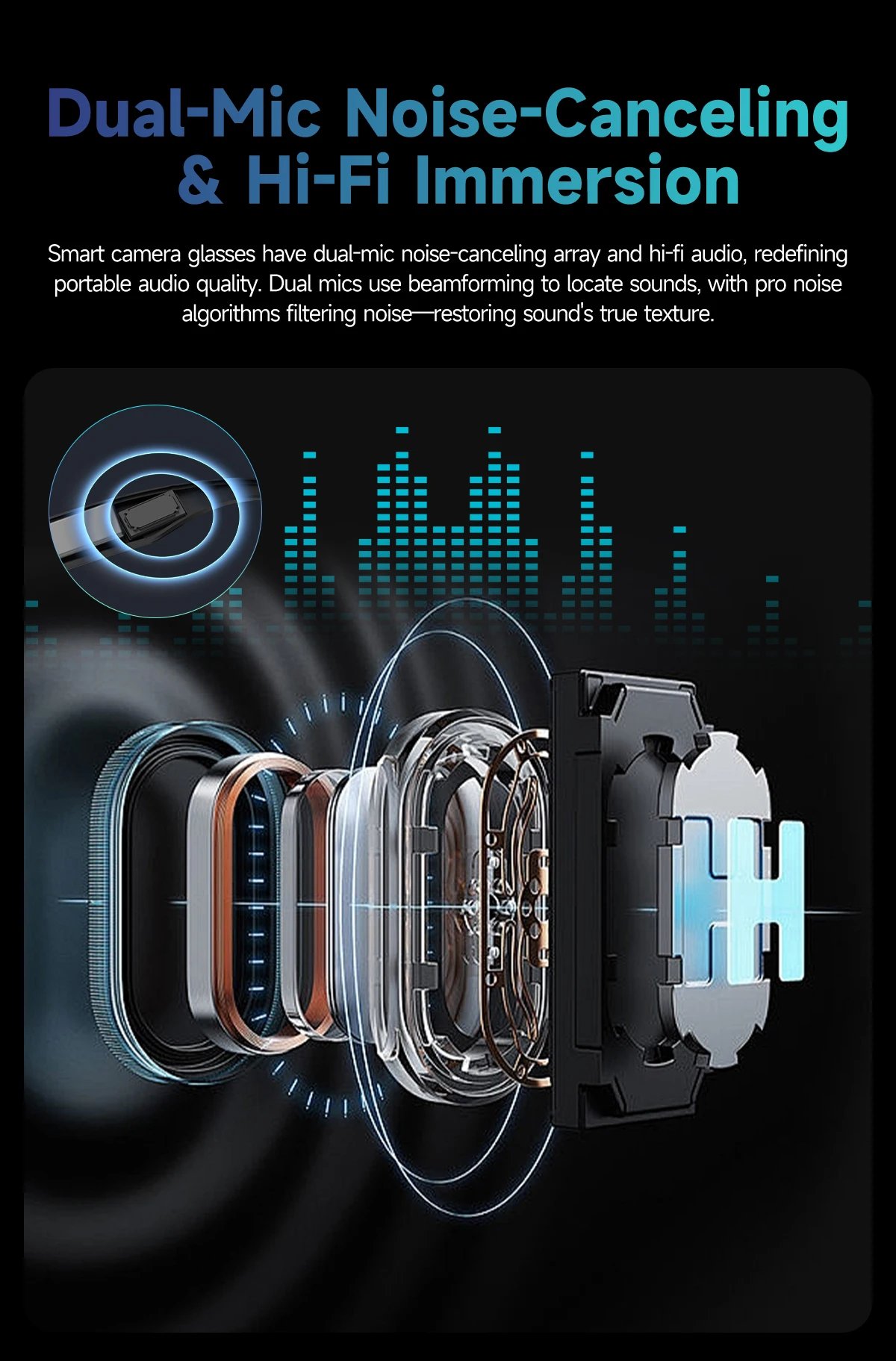 800W With Camera Smart Glasses Woman Video Recording AI Photo Recognition Eyewear Earphone Call Translation Voice Sunglasses Men 800W With Camera Smart Glasses Woman Video Recording AI Photo Recognition Eyewear Earphone Call Translation Voice Sunglasses Men