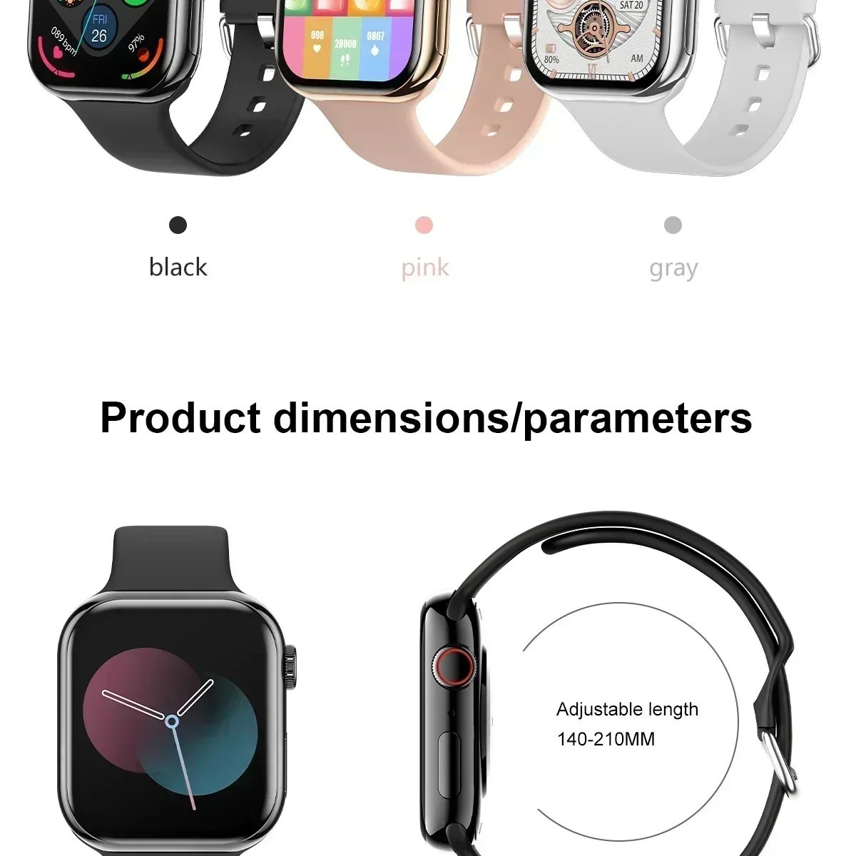 2025 New Original For Apple Watch 10 Smart Watch Men Body Temperature Bluetooth Call NFC GPS Sports Women SmartWatch for Apple 2025 New Original For Apple Watch 10 Smart Watch Men Body Temperature Bluetooth Call NFC GPS Sports Women SmartWatch for Apple