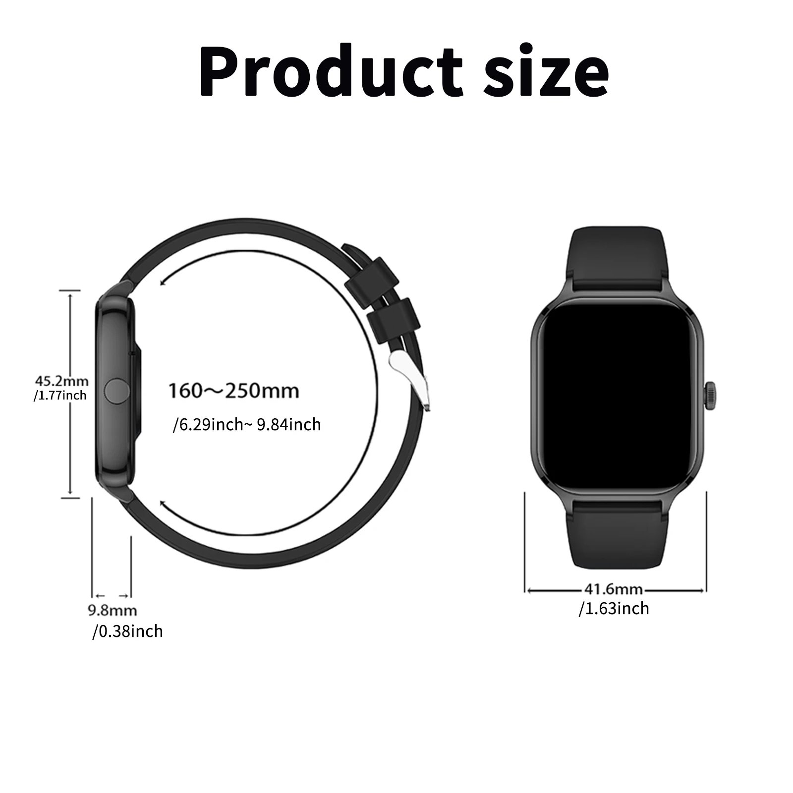 Women’s Full Touch Bluetooth Smartwatch - Image 6