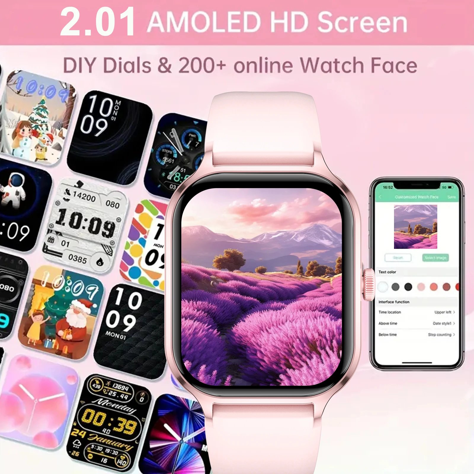 Smart Watch For Women Full Touch Screen Bluetooth Call Watches Sport Fitness Tracker Smartwatch Lady Smart Watch For Women Full Touch Screen Bluetooth Call Watches Sport Fitness Tracker Smartwatch Lady